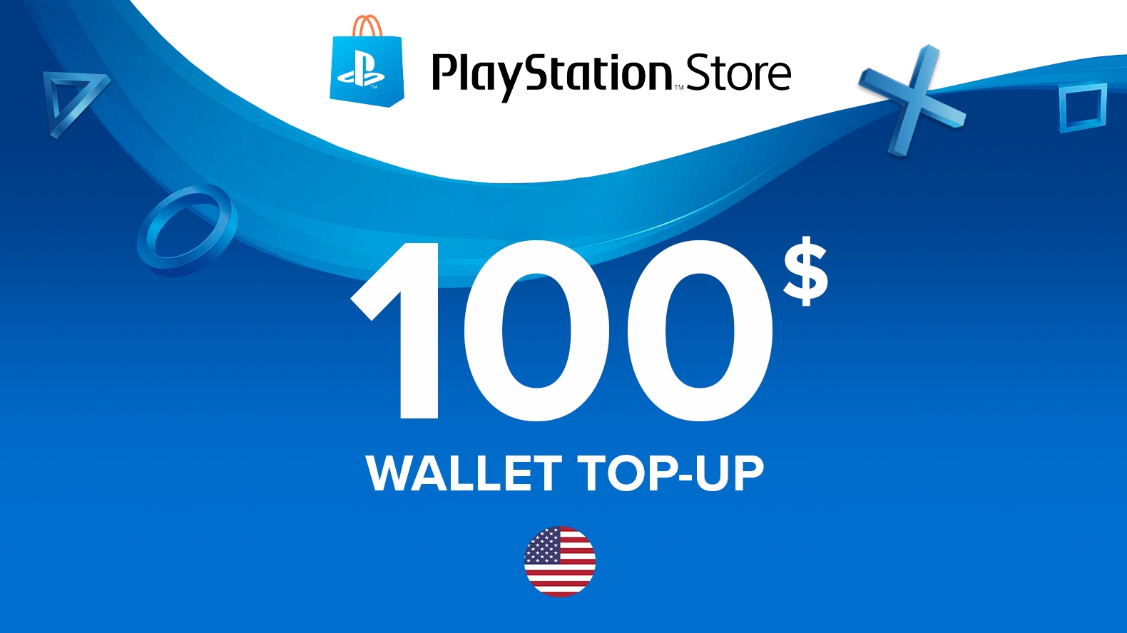 Buy PlayStation Store gift card 100$
