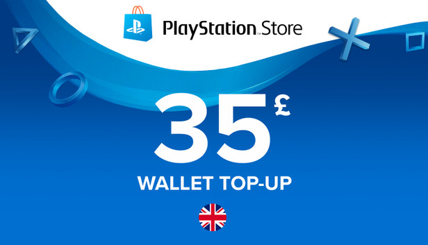 Tarjeta regalo de PlayStation Store 35£