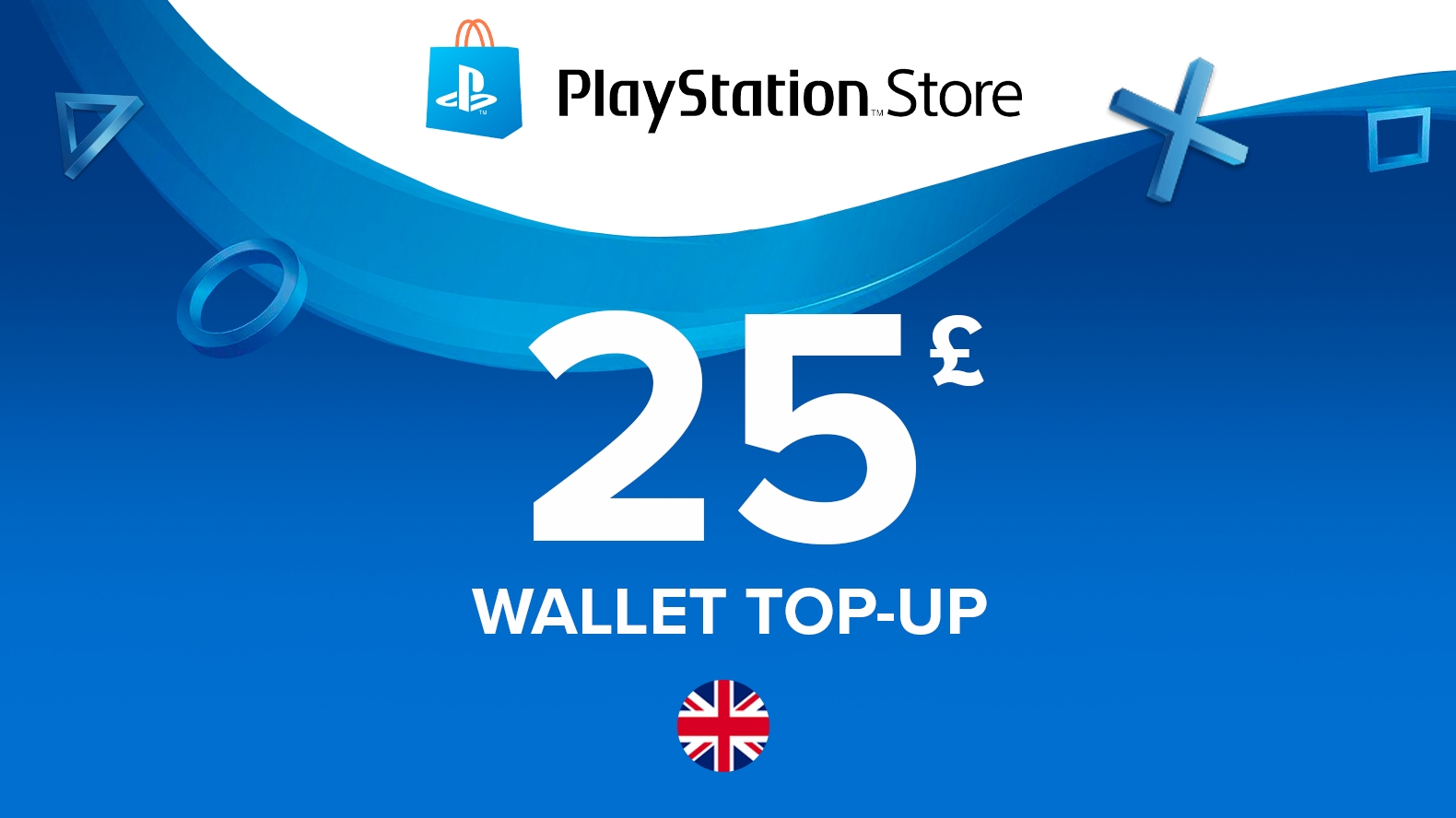 Buy PlayStation Store gift card 25£
