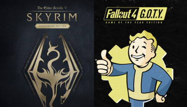 Skyrim Anniversary Edition + Fallout 4 G.O.T.Y Bundle - Xbox One
