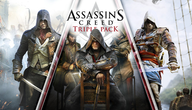 Assassin's Creed Triple Pack: Black Flag, Unity, Syndicate