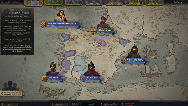 Crusader Kings III: Fate of Iberia screenshot 1