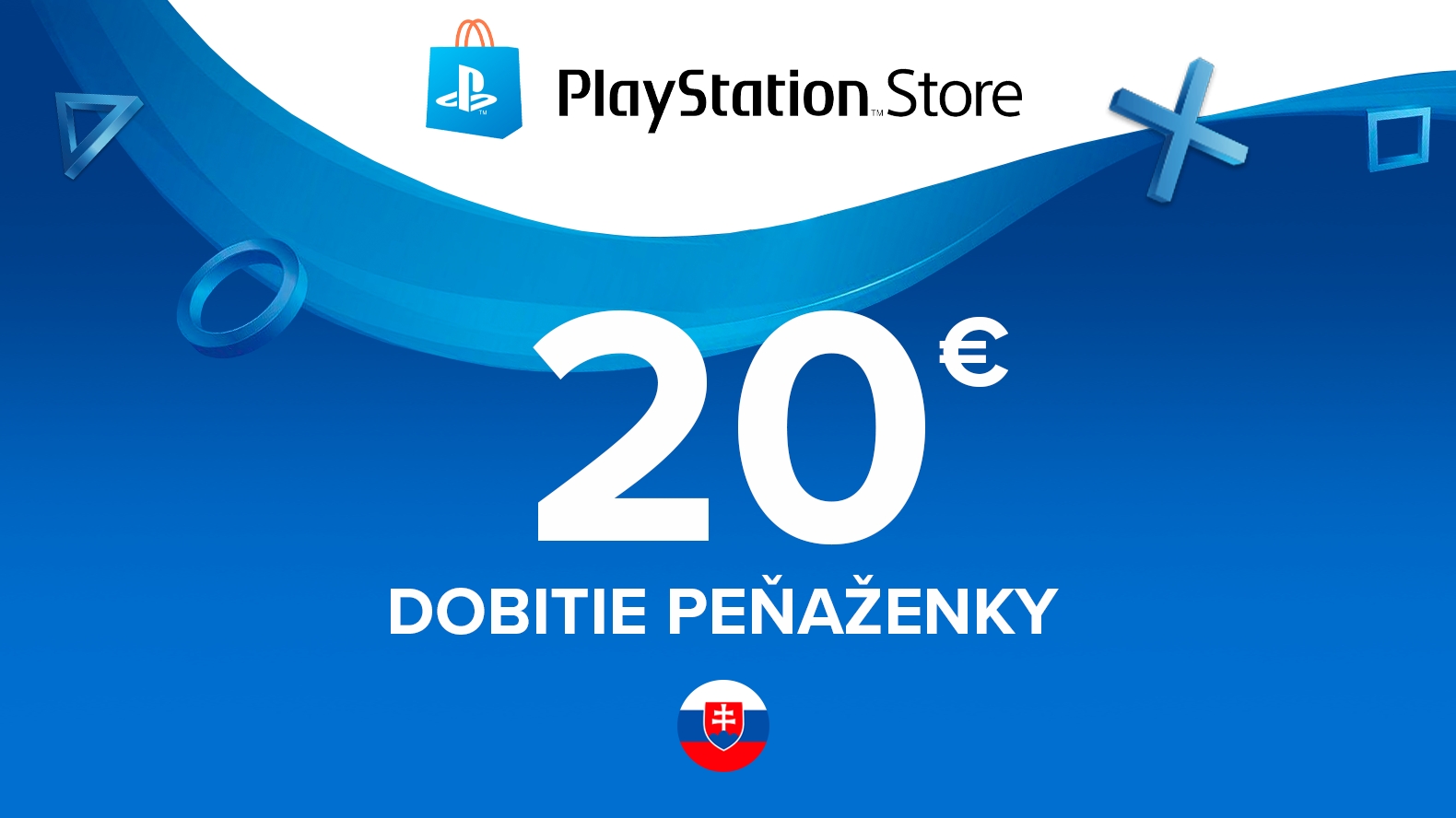 Купути Подарункову карту PlayStation Store 20€ PlayStation Store