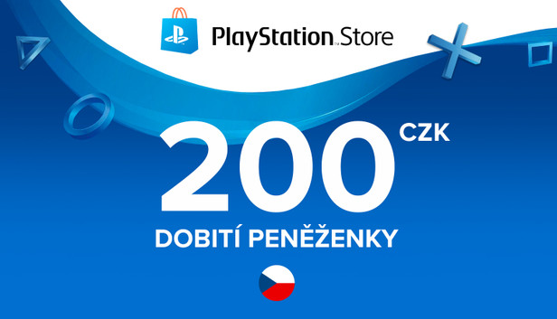 Tarjeta regalo de PlayStation Store 200 CZK