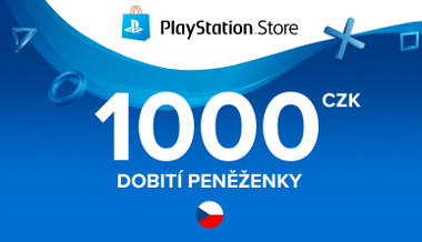 PlayStation Store gift card 1000 CZK