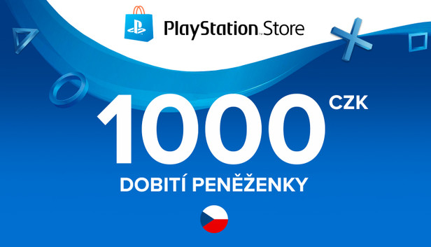 Gift Card PlayStation Store 1000 CZK