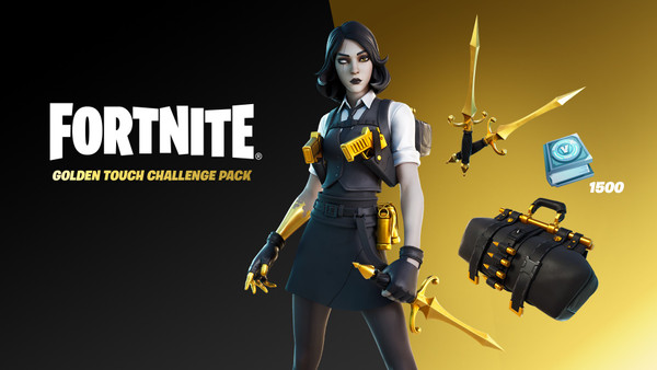 Fortnite - Golden Touch Challenge Pack (Xbox ONE / Xbox Series X|S) screenshot 1