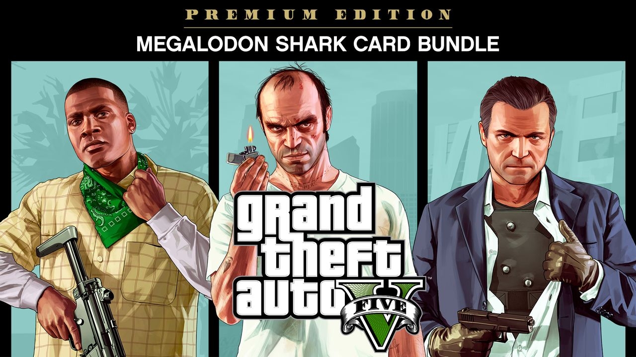 Купить Grand Theft Auto V: Premium Edition & Megalodon Shark Card Bundle (Xbox  ONE / Xbox Series X|S) Microsoft Store