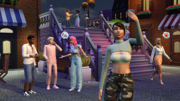 Los Sims 4 Noches Chic - Kit screenshot 1