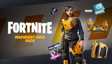 Fortnite – Maschinistin-Mina-Paket + 1000 V-Bucks