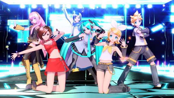 Hatsune Miku: Project DIVA Mega Mix+ screenshot 1