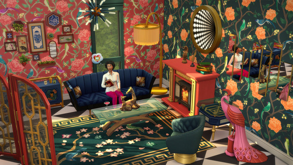 Les Sims 4 Kit Déco Maximaliste screenshot 1