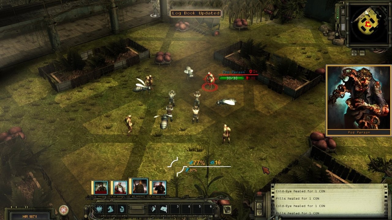 Wasteland 2 → Wasteland 2: Director's Cut|後発版側|ゲーム画面例(資料画像 7)