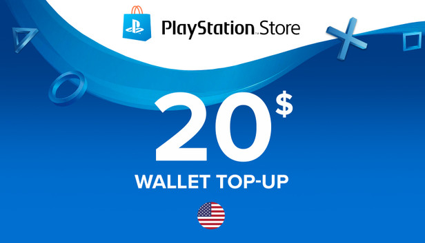 Tarjeta regalo de PlayStation Store 20$