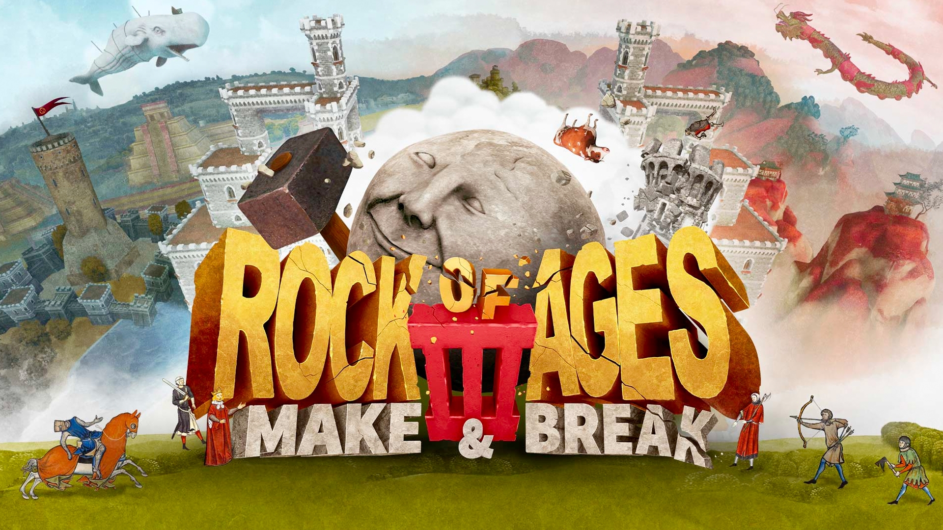 Купить Rock of Ages 3: Make & Break (Xbox ONE / Xbox Series X|S) Microsoft  Store