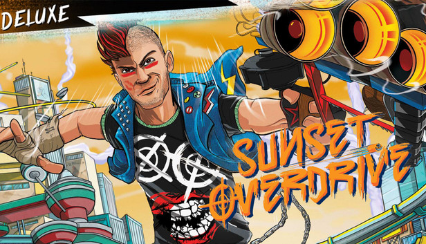 Sunset Overdrive (Deluxe Edition) cover or packaging material - MobyGames