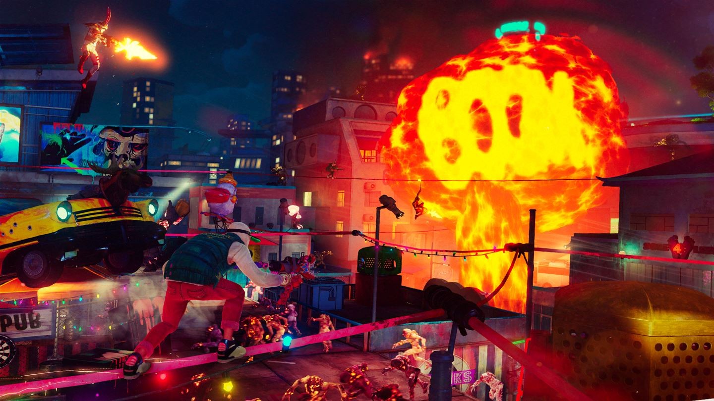 Xbox Originals on X: #OriginalsRecomenda Sunset Overdrive é frenético,  colorido e divertido. Enfrente centenas de mutantes ODs e robôs da FizzCo  enquanto faz manobras radicais nos prédios de Sunset City. Disponível  exclusivamente