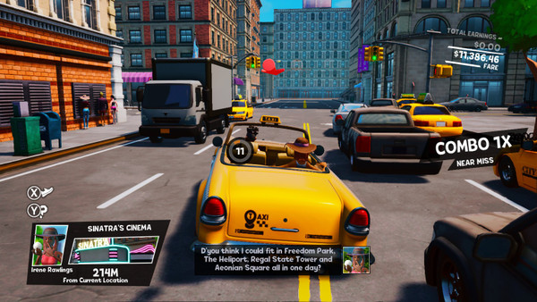 Taxi Chaos (Xbox ONE / Xbox Series X|S) screenshot 1