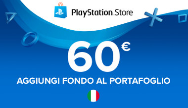 PlayStation Store-gavekort 60€
