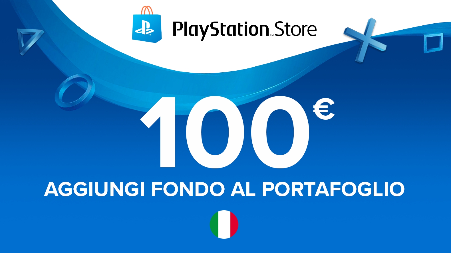 Buy PlayStation Store gift card 100€ - Italy