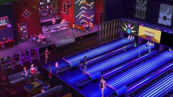 Die Sims 4 Bowling-Abend-Accessoires (Xbox ONE / Xbox Series X|S) screenshot 1