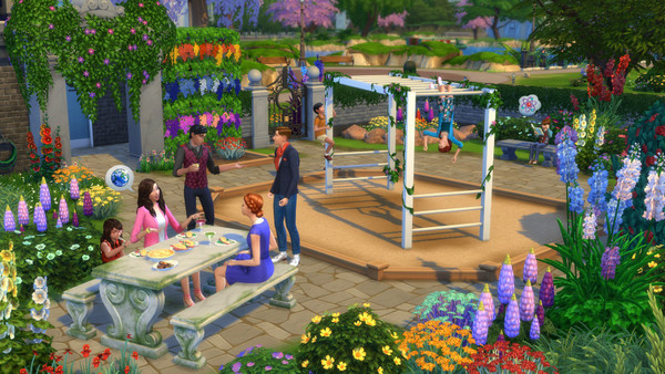 Die Sims 4 Romantische Garten-Accessoires (Xbox ONE / Xbox Series X|S) screenshot 1