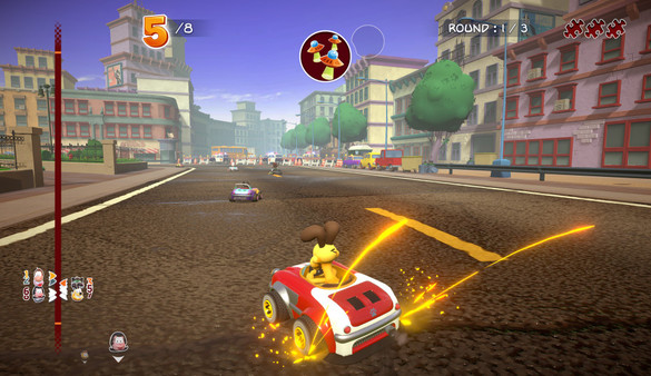Garfield Kart : Furious Racing screenshot 1