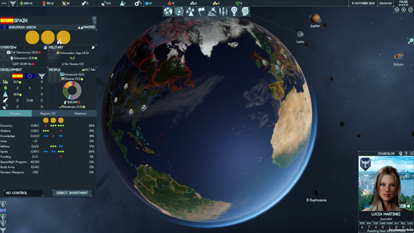 Terra Invicta screenshot 1