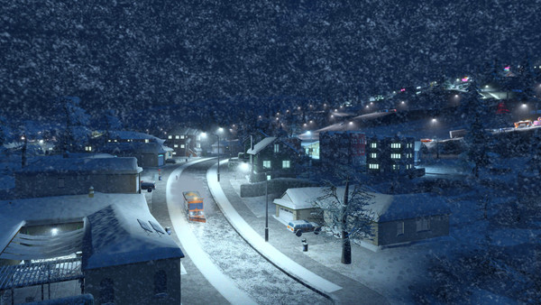 Cities: Skylines - Snowfall screenshot 1