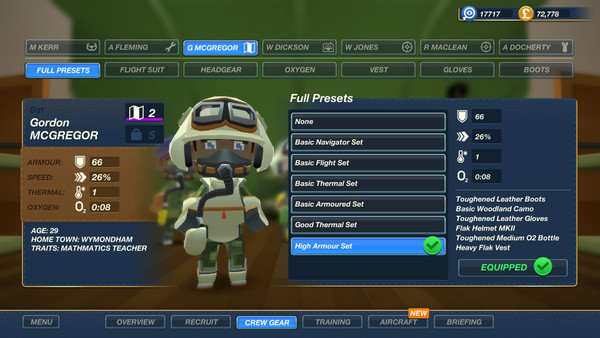 Bomber Crew (Xbox ONE / Xbox Series X|S) screenshot 1