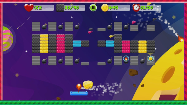 Bricks Breaker Puzzle screenshot 1