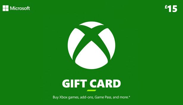 Cartão de Oferta Xbox Live 15£