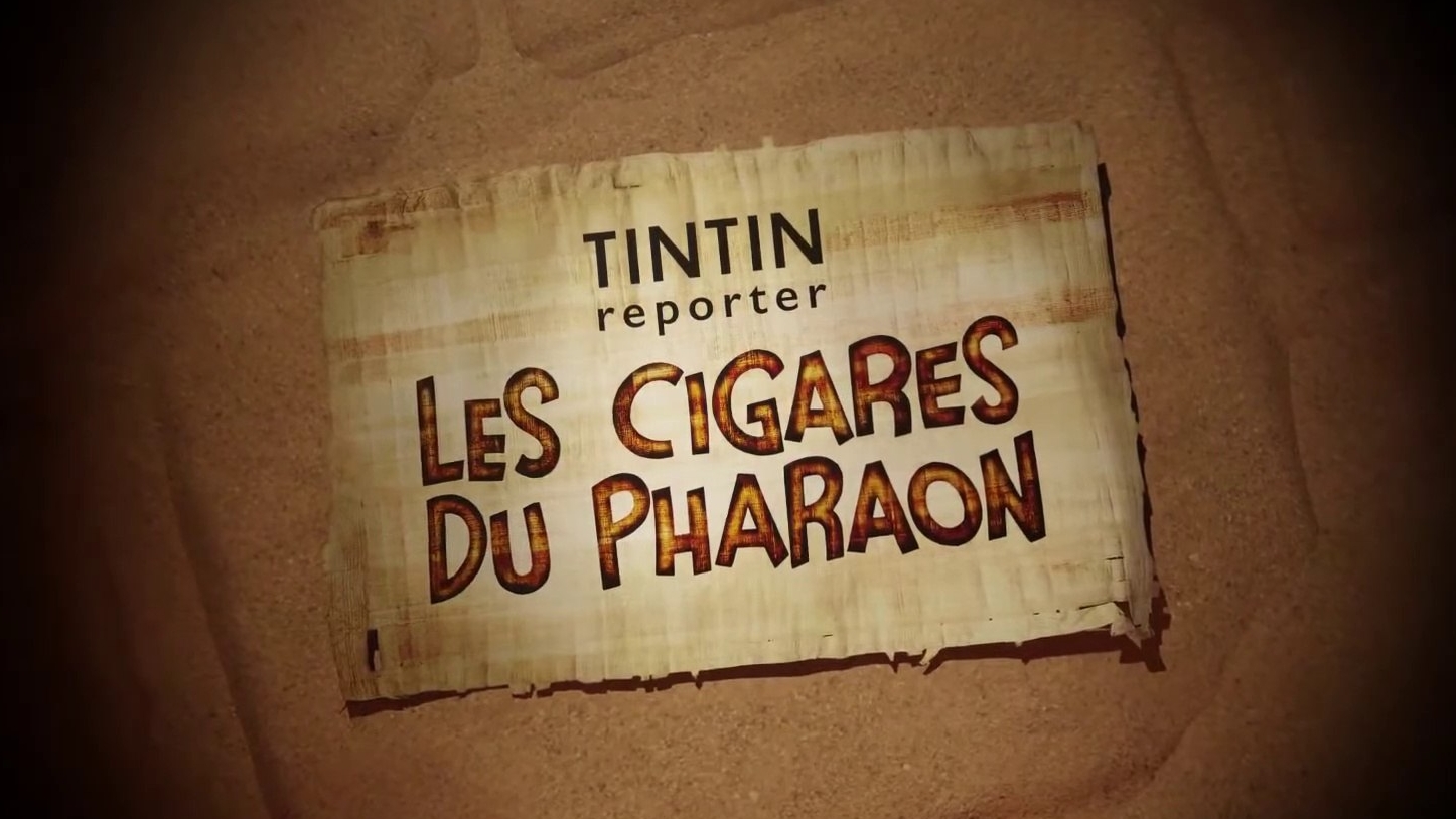 Tintin Reporter: Cigars of the Pharaoh. Cigars the Pharaon.