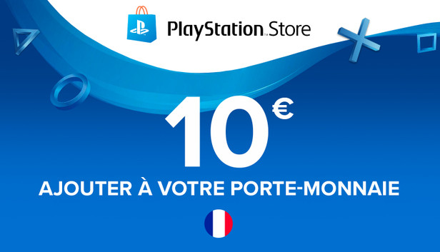 Carte cadeau PlayStation Store 10€