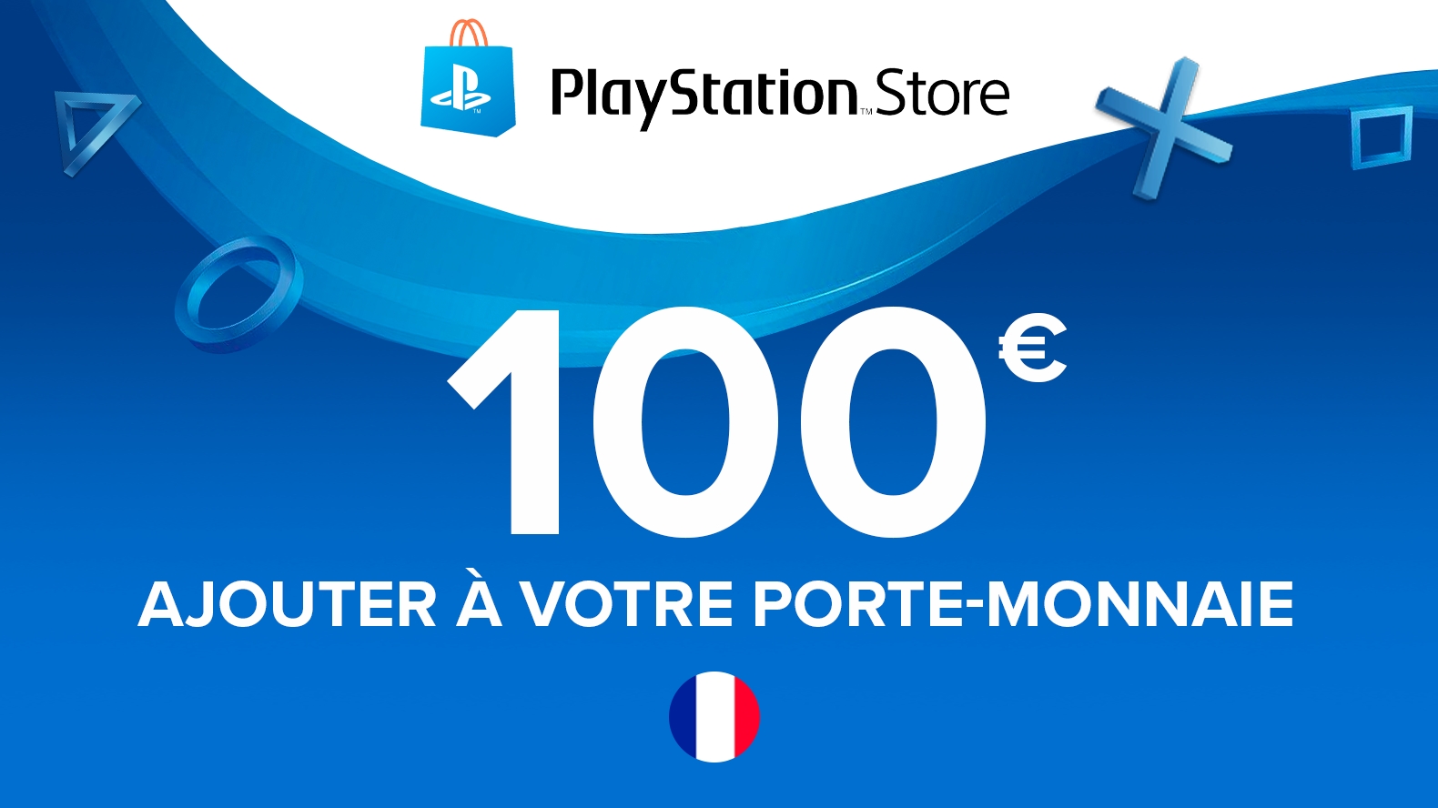 Buy PlayStation Store gift card 100€ - France