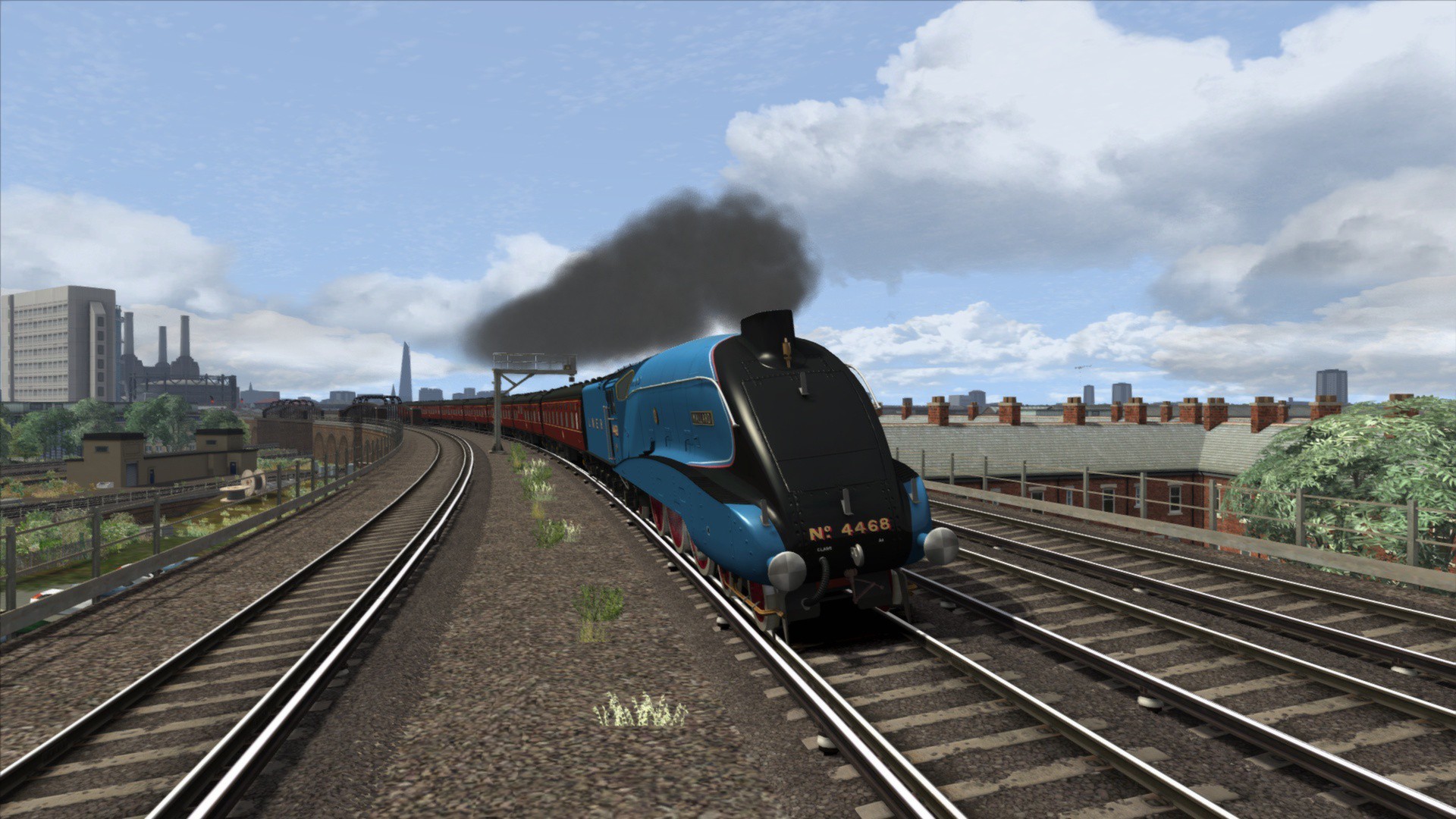 Steam Train Simulator For Computer Kup Train Simulator: Class A4 Pacifics Loco - PC (Steam)