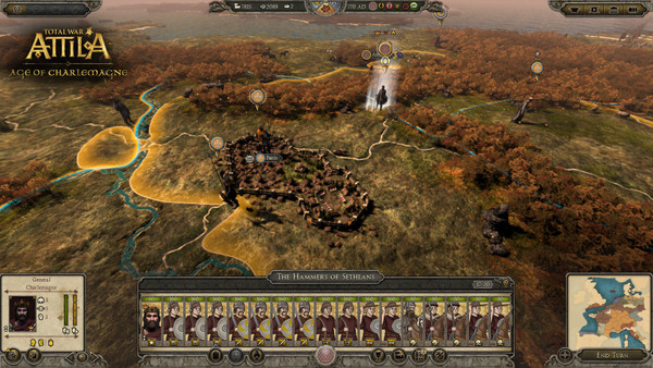 Total War: Attila - Age of Charlemagne Campaign screenshot 1