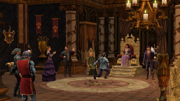 Os Sims: Medieval Pirates and Nobles screenshot 1