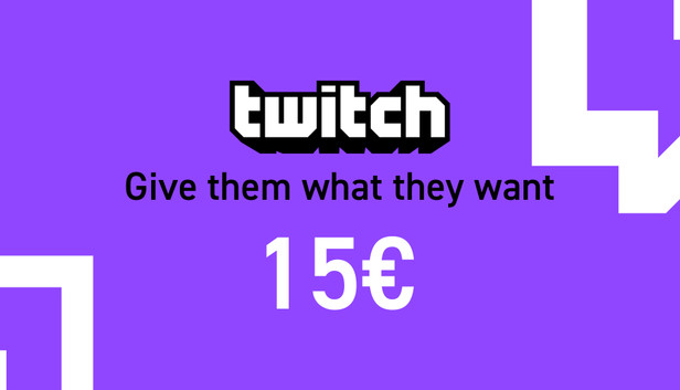 Twitch Gift Card 15€