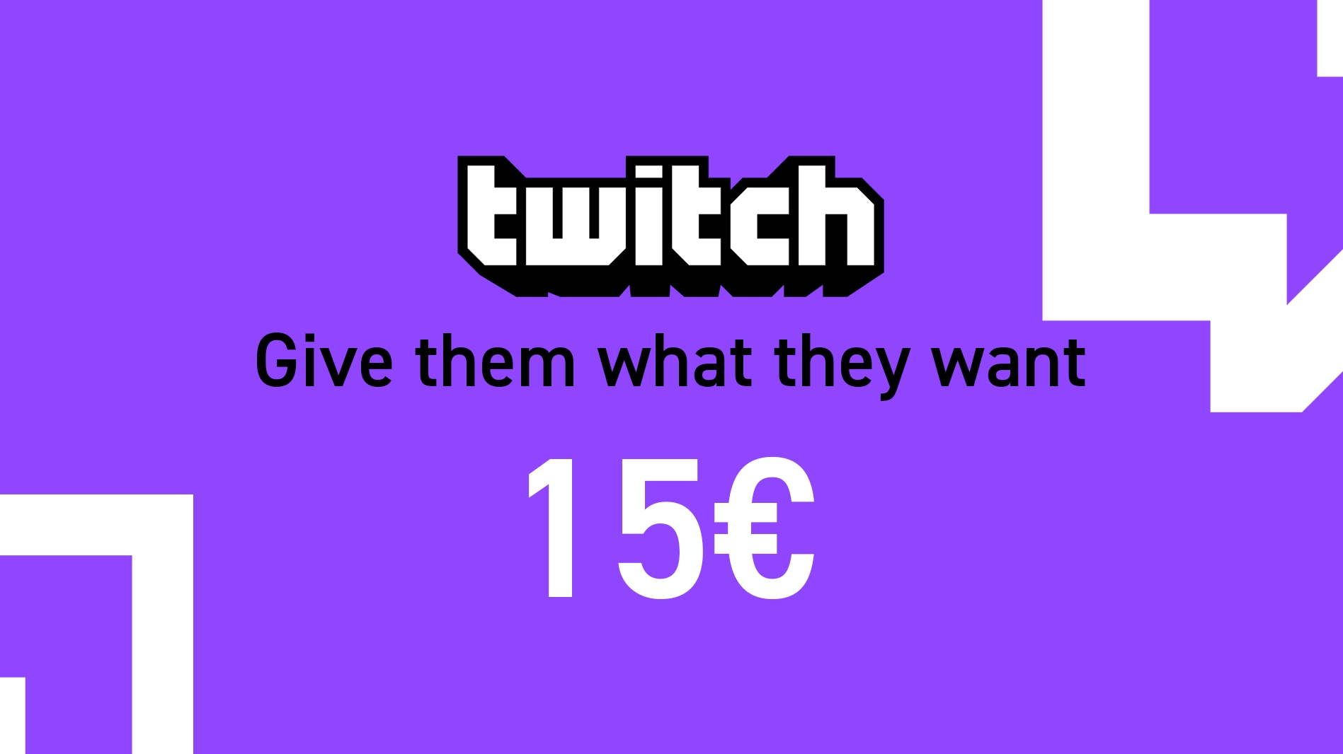 Kaufe Twitch Other Card 15€ Gift