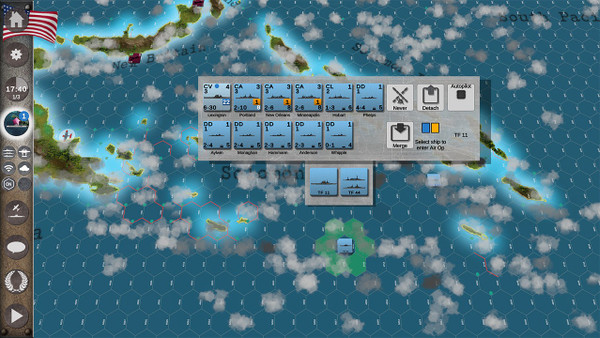 Carrier Battles 4 Guadalcanal - Pacific War Naval Warfare screenshot 1