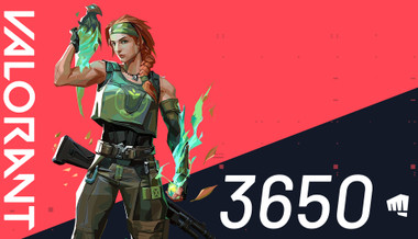 Valorant 35 EUR - 3650 Valorant Points