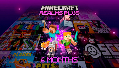 Minecraft Realms Plus - 3 month subscription (Bedrock Edition)