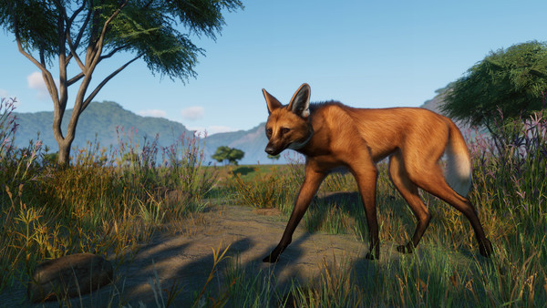 Planet Zoo: Grasland-dierenpakket screenshot 1