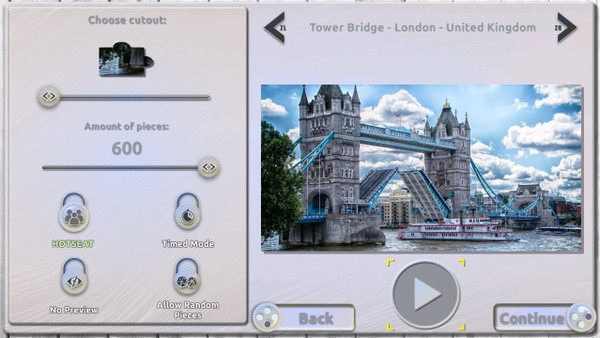 Puzzle XXL: Grandes Ciudades Switch screenshot 1