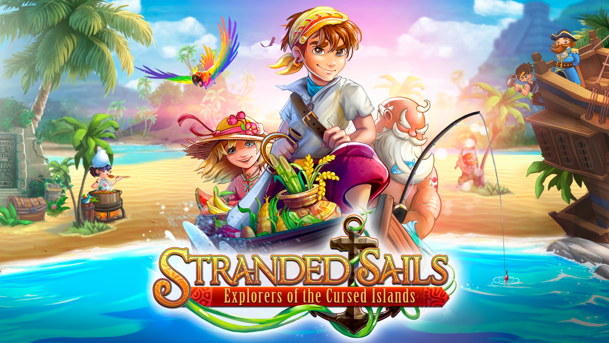 Купить Stranded Sails - Explorers of the Cursed Islands Switch Nintendo  Eshop