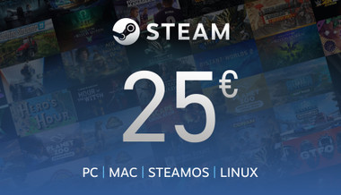 Steam Gift Card 25€ (Steam)