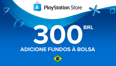 Vale-presente da PlayStation Store 300 BRL