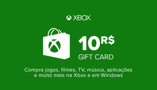 Carte cadeau Xbox Live 10 BRL