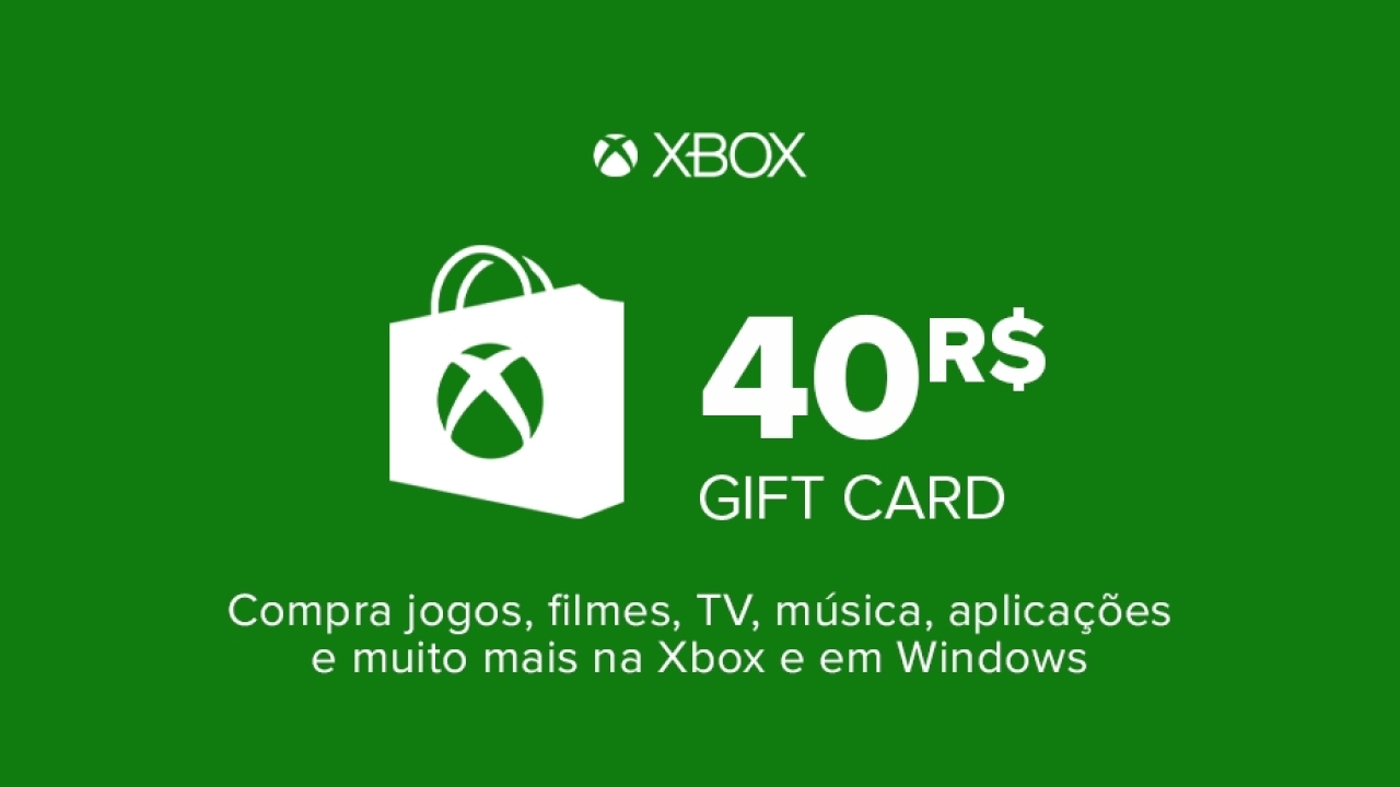 Xbox gift 2024 card 40